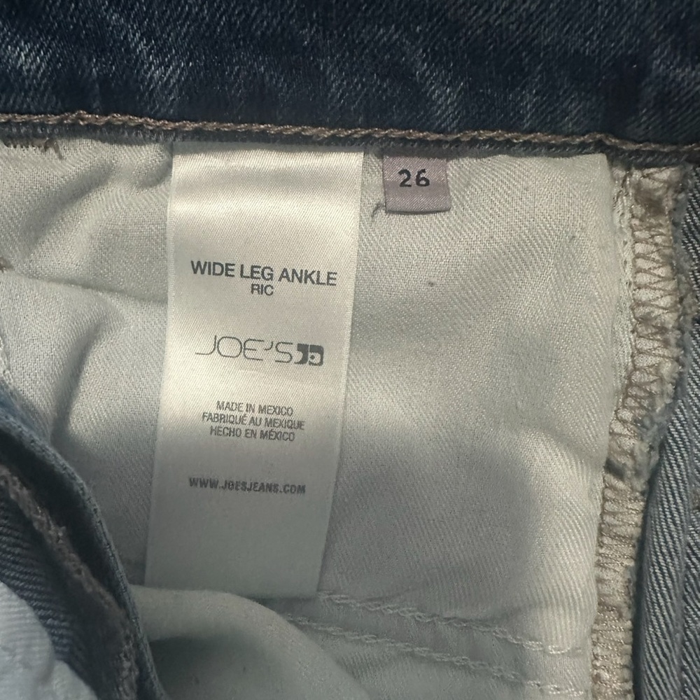 NWT JOE’S WIDE LEG ANKLE JEANS - Picture 5 of 6